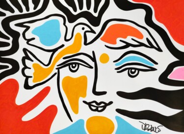 Pittura intitolato "Dreaming ( Tribute…" da Dr. Love, Opera d'arte originale, Acrilico