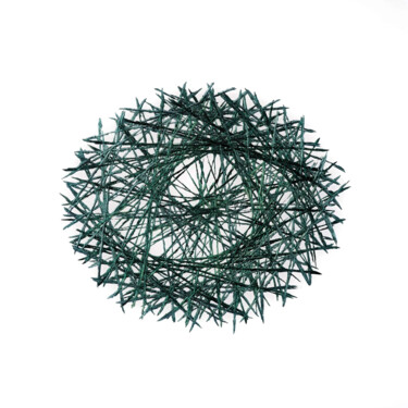 Sculptuur getiteld "0947/655/622/W" door Volker W. Hamann, Origineel Kunstwerk, Plastic Gemonteerd op Aluminium