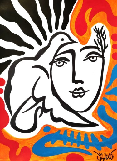 Pittura intitolato "The dream ( Tribute…" da Dr. Love, Opera d'arte originale, Acrilico