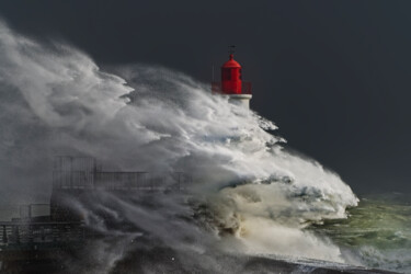 Fotografia intitolato "La Vague" da Johann Chevrier, Opera d'arte originale, Fotografia digitale