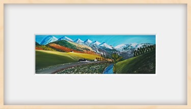 Cirque de Gavarnie "Cirque de Gavarnie" başlıklı Tablo Ninoufloral tarafından, Orijinal sanat, Akrilik Ahşap Sedye çerçevesi üzerine monte edil…