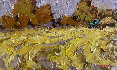 Pittura intitolato "Kalen468" da Oleksiy Ivanyuk, Opera d'arte originale, Olio Montato su Telaio per barella in legno