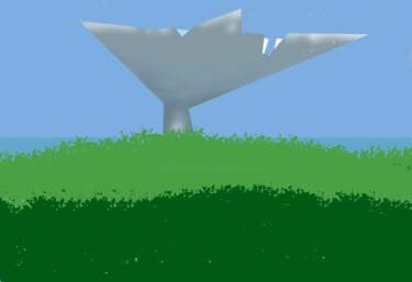 Head In A Landscape