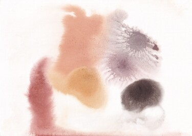 Peinture intitulée "Watercolour #24" par Polina Popova, Œuvre d'art originale, Aquarelle