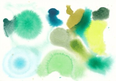 Peinture intitulée "Watercolour #69" par Polina Popova, Œuvre d'art originale, Aquarelle