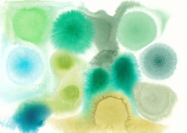 Peinture intitulée "Watercolour #91" par Polina Popova, Œuvre d'art originale, Aquarelle