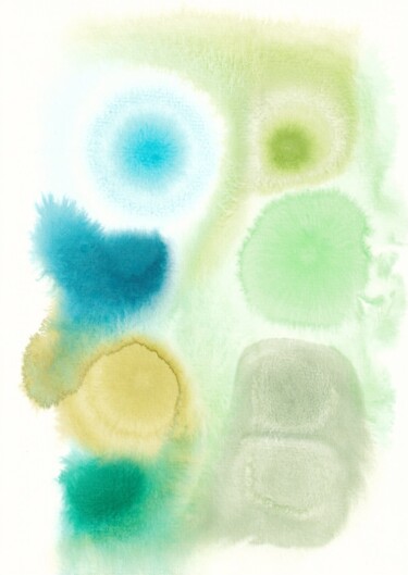 绘画 标题为“Watercolour #103” 由Polina Popova, 原创艺术品, 水彩