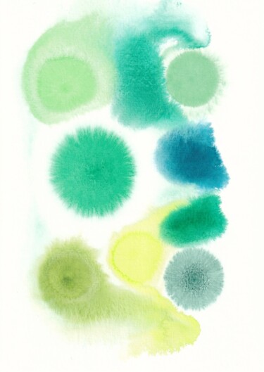 Peinture intitulée "Watercolour #120" par Polina Popova, Œuvre d'art originale, Aquarelle
