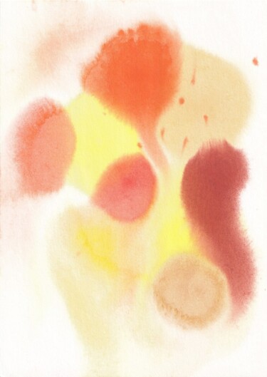 Peinture intitulée "Watercolour #122" par Polina Popova, Œuvre d'art originale, Aquarelle