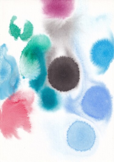绘画 标题为“Watercolour #151” 由Polina Popova, 原创艺术品, 水彩