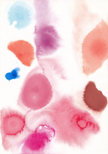 绘画 标题为“Watercolour #169” 由Polina Popova, 原创艺术品, 水彩