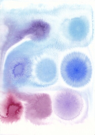 绘画 标题为“Watercolour #5” 由Polina Popova, 原创艺术品, 水彩