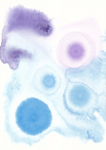 Peinture intitulée "Watercolour #9" par Polina Popova, Œuvre d'art originale, Aquarelle