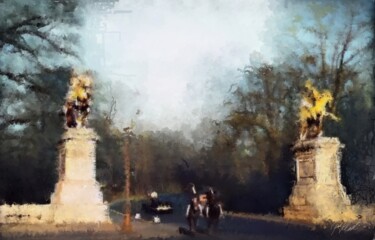 Digitale Kunst getiteld "The Way" door Russell Newell, Origineel Kunstwerk, 2D Digital Work