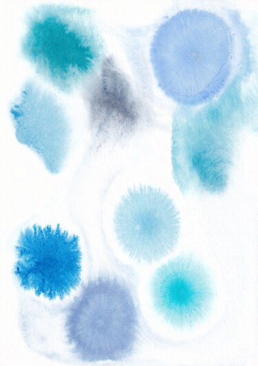 Peinture intitulée "Watercolour #61" par Polina Popova, Œuvre d'art originale, Aquarelle