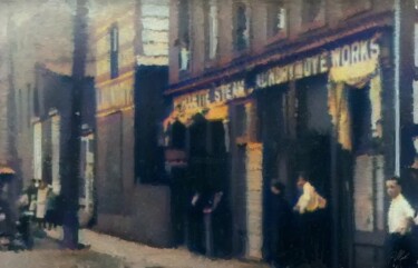 "Another Street #2" başlıklı Dijital Sanat Russell Newell tarafından, Orijinal sanat, 2D Dijital Çalışma
