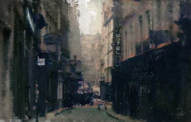 "The Laneway" başlıklı Dijital Sanat Russell Newell tarafından, Orijinal sanat, 2D Dijital Çalışma