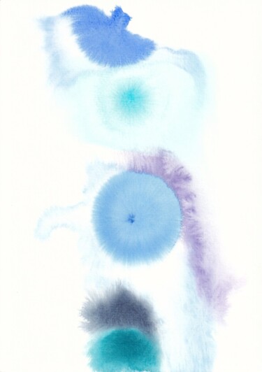 Peinture intitulée "Watercolour #73" par Polina Popova, Œuvre d'art originale, Aquarelle