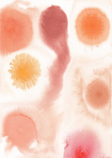 Peinture intitulée "Watercolour #40" par Polina Popova, Œuvre d'art originale, Aquarelle