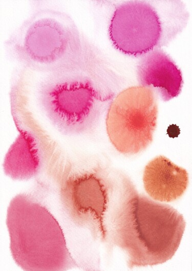 Peinture intitulée "Watercolour #48" par Polina Popova, Œuvre d'art originale, Aquarelle