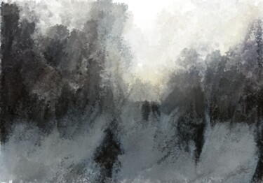 Arte digitale intitolato "The Trek" da Russell Newell, Opera d'arte originale, Lavoro digitale 2D