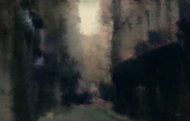 "Laneway#4" başlıklı Dijital Sanat Russell Newell tarafından, Orijinal sanat, 2D Dijital Çalışma