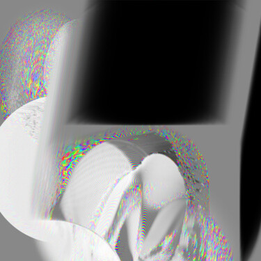 数字艺术 标题为“Glitch #1” 由Polina Popova, 原创艺术品, 2D数字工作