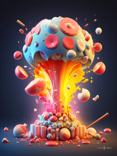 Digital Arts titled "Hurricane" by Franck Dupont, Original Artwork, 3D Modeling