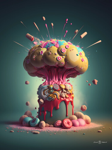 Digital Arts titled "Little boy" by Franck Dupont, Original Artwork, 3D Modeling