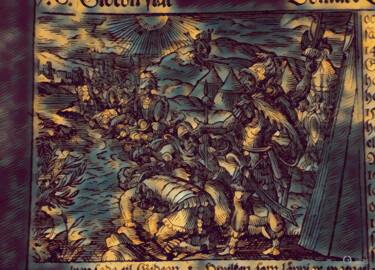 Digital Arts titled "New Old Poster XIX…" by Christian Envall, Original Artwork, 2D Digital Work