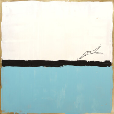 Peinture intitulée "Sprint Queen. Artic" par Ana Patitú, Œuvre d'art originale, Acrylique