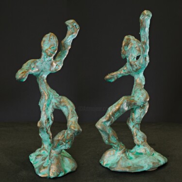 "The Adolescent" in thoughts of Fyodor Dostoevsky Sculpture titled ""The Adolescent" in…" by Prof. Andreas Loeschner-Gornau, Original Artwork, Metals