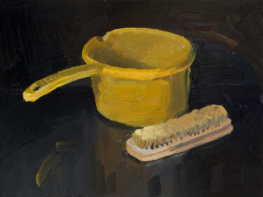 Simple Things Painting titled "Simple Things" by Serhii Zavadenko, Original Artwork, Oil