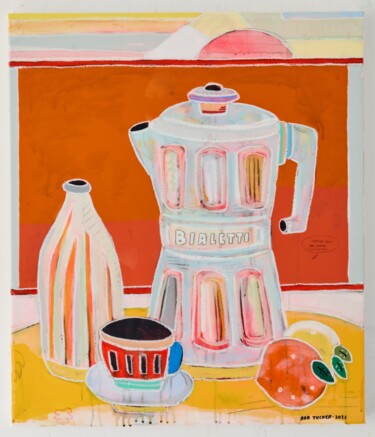 "Orange juice, and c…" başlıklı Tablo Rob Tucker tarafından, Orijinal sanat, Akrilik