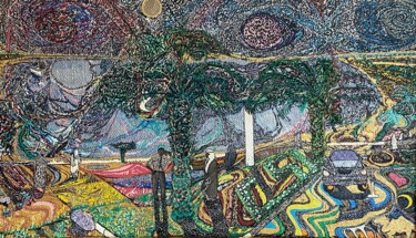 Ζωγραφική με τίτλο "UniqueArt" από Sergei Filosof, Αυθεντικά έργα τέχνης, Λάδι