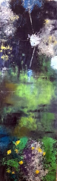 Pintura intitulada "Pastre" por Robert Charles, Obras de arte originais, Óleo Montado em Armação em madeira