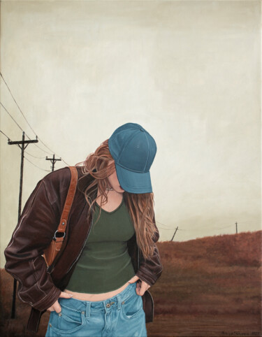 Out of Range, Still Alive Pittura intitolato "Out of Range, Still…" da Nataliya Bagatskaya, Opera d'arte originale, Acrilico