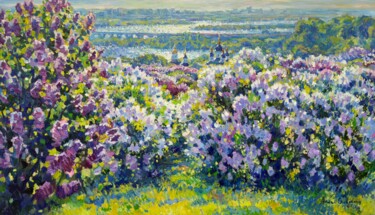 Breath of may Pittura intitolato "Breath of may" da Andrii Chebotaru, Opera d'arte originale, Olio