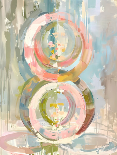 infinity color digital art abstraction large size 제목이 "infinity color digi…"인 디지털 아트 Nadezhda Dvornikova로, 원작, 디지털 페인팅
