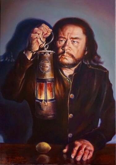 "Time to protect" başlıklı Tablo Gennadiy V. Ivanov tarafından, Orijinal sanat, Petrol