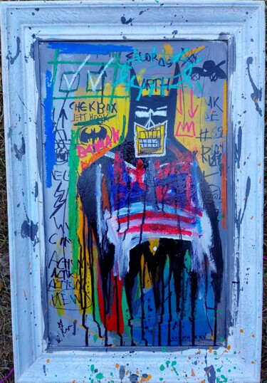 绘画 标题为“Bat joker” 由Hector O'Kanin, 原创艺术品, 丙烯