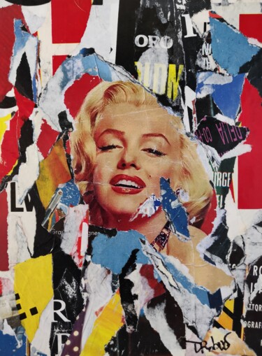 绘画 标题为“Marilyn love” 由Dr. Love, 原创艺术品, 丙烯