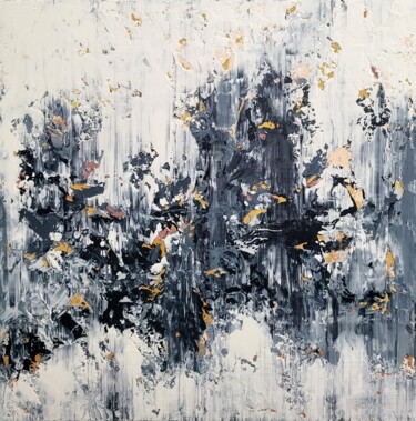 "Abstract 2539" başlıklı Tablo Alex Senchenko tarafından, Orijinal sanat, Akrilik Ahşap Sedye çerçevesi üzerine monte edilmiş