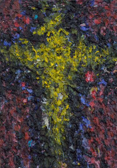 Pittura intitolato "L'aura d'Aurore" da Christophe Dupin, Opera d'arte originale, Acrilico