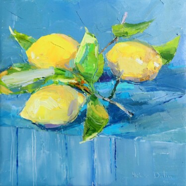 "" Lemons "" başlıklı Tablo Yehor Dulin tarafından, Orijinal sanat, Petrol Ahşap Sedye çerçevesi üzerine monte edilmiş