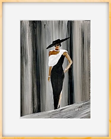「Nous les femmes !」というタイトルの絵画 Ninoufloralによって, オリジナルのアートワーク, アクリル ウッドパネルにマウント