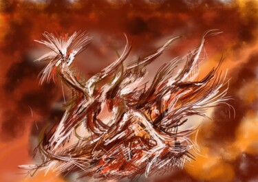 「Viral Assasins」というタイトルのデジタルアーツ Russell Newellによって, オリジナルのアートワーク, 2Dデジタルワーク