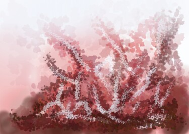 数字艺术 标题为“The Blooms” 由Russell Newell, 原创艺术品, 2D数字工作