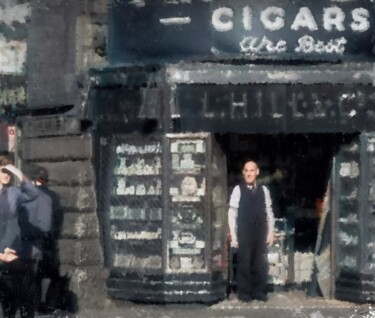 Digital Arts με τίτλο "Cigars are Best" από Russell Newell, Αυθεντικά έργα τέχνης, 2D ψηφιακή εργασία