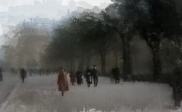 "Avenue View" başlıklı Dijital Sanat Russell Newell tarafından, Orijinal sanat, 2D Dijital Çalışma